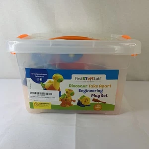 First Stem Lab Kinder bauen & lernen Dinosaurier auseinandernehmen Spielzeug Set mit Werkzeugen - Bild 1 von 4