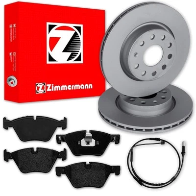 Zimmermann BREMSSCHEIBEN 330mm + BELÄGE VORNE passend für BMW 5er F10 F11 - Bild 1 von 4