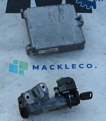 2003 Honda Civic DX 1,7 л на 37820-PLM-A72 двигатель компьютер ECU ECM ключ зажигания - Изображение 1 из 4