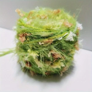 100g/ball Fancy Yarn Hand-Mixed Thread Variegated Novelty Yarn Fluffy Crochet - Picture 1 of 11