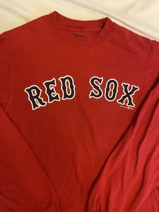 Camiseta Boston RED SOX Manga Larga - Talla PEQUEÑA - Equipo para Deportes Camiseta Temporada 2009 - Imagen 1 de 8