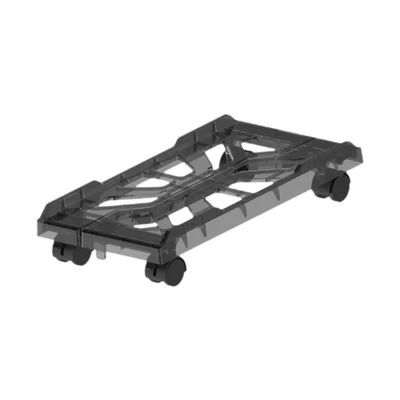 Computer Case Stand Under Desk PC Case Stand with 4 Caster Wheels Sturdy Easy to - Image 1 of 4