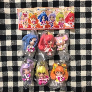 DokiDoki Precure Pretty Cure figure key chain Lot 6 set mascot Japan anime m646 - Picture 1 of 3