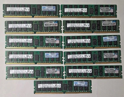 Hynix HMA42GR7AFR4N-TF 16GB DDR4 2133MHz PC4-17000 ECC RDIMM Server Memory 11PCS - Image 1 of 4