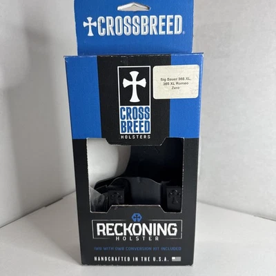 Crossbreed USA Reckoning RH IWB OWB Holster For Sig Sauer 365 XL 365XL Romeo Zer