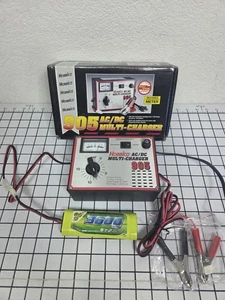 Hobbico 905 AC/DC Multi-Charger/Discharger NEW Old Stock  w/ Cord Damage - Picture 1 of 11