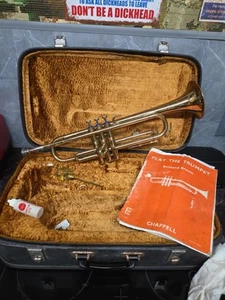 Vintage Corton Trompete Blechblasinstrument mit Seriennummer 056720 - Bild 1 von 18