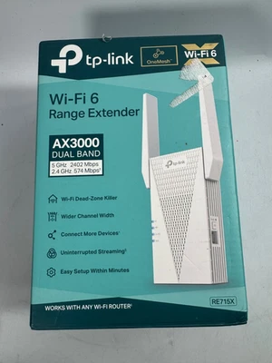 Router OneMesh extensor de alcance WiFi 6 TP-Link AX3000 (RE715X) Foto 1 de 4