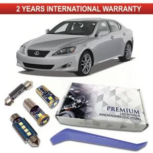 Lexus IS XE20 LED Interior Kit Premium 13 SMD Bulbs White Error Free 2005-2015 - Picture 1 of 11