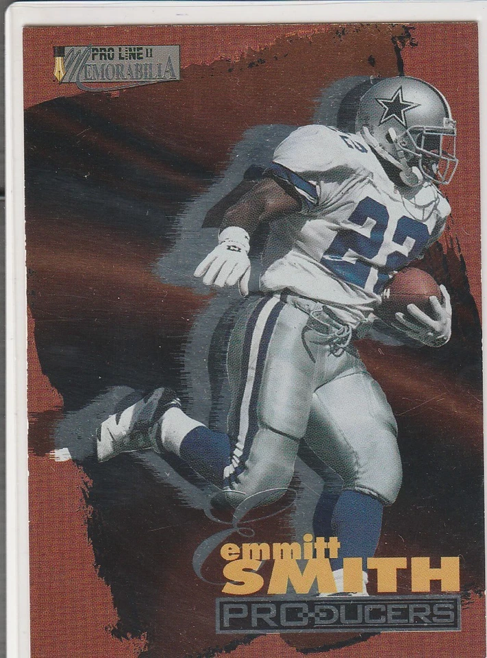 Emmitt Smith Cowboys 1996 Pro Line Memorabilia Producers - Image 1 of 1