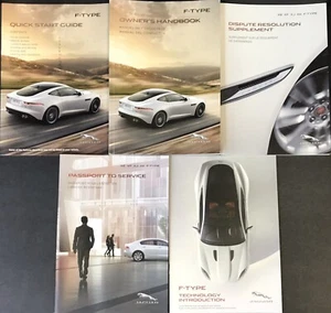 2016 Jaguar F-Type Owners Manual Handbook Set W/Case. JJM 18- 02-35-161 #JA-28 - Bild 1 von 8