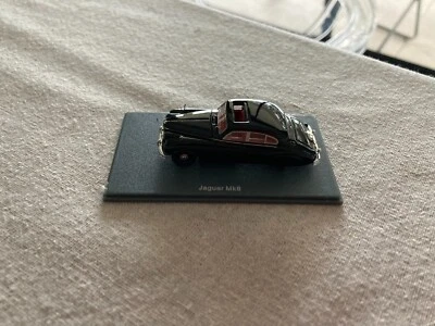Jaguar Mk 8 1/87e noire Neo Scale Models neuf boite d'origine NEO87205 - Photo 1/4