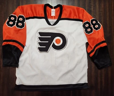 Vintage CCM Philadelphia Flyers Eric Lindros Jersey Mens Large White - Image 1 of 4