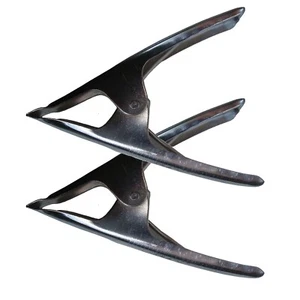 2 x FISHING LEAD MOULD CLAMP WEIGHT MAKING CARP SEA CLAMPS - Picture 1 of 2