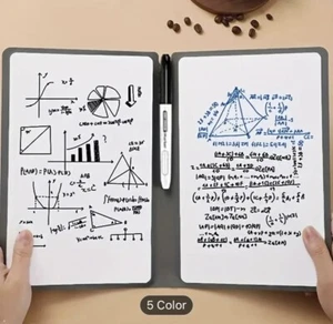Reusable Whiteboard Notebook - Erasable & Portable Planner - Perfect For Student - Picture 1 of 8