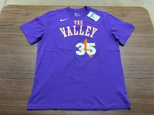 Phoenix Suns Kevin Durant Men's Purple City Connect T-Shirt - Nike - XL - NWT - Picture 1 of 6