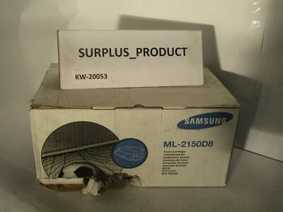 全新! 真的!  三星 ML2150D8 - 黑色 TONER ** 工厂密封盒 带损坏 ** — 第 1/4 张图片