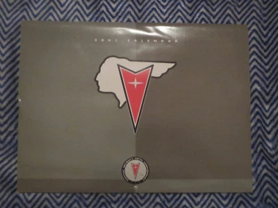 2001 PONTIAC AZTEK FIREBIRD BONNEVILLE SSEI CALENDÁRIO KIT DE COMUNICADO DE IMPRENSA  - Imagem 1 de 4