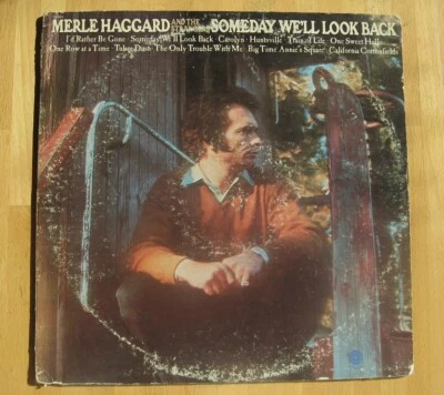 Merle Haggard and the Strangers Someday We'll Look Back 1971 Vinyl LP Foto 1 de 2