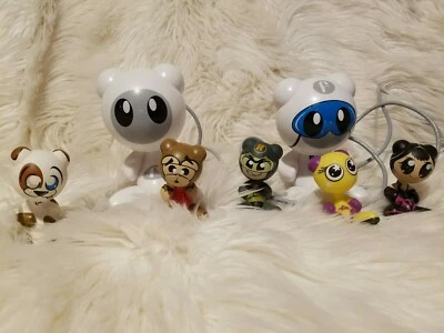 RADICA UB Funkeys lot 2 Speed Racer Hubs and 5 characters - Image 1 of 3