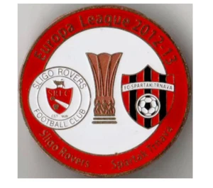 football soccer pin badge Spartak Trnava - Sligo Rovers Ireland 2012-2013 #2 - Picture 1 of 1