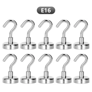 Paquete de 10 ganchos magnéticos de alta resistencia para cocina doméstica - Imagen 1 de 21