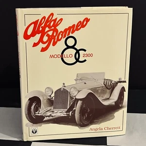 ALFA ROMEO MODELLO 8C 2300 BOOK ANGELA CHERRETT SCUDERIA FERRARI MONZA LE MANS - Imagen 1 de 9
