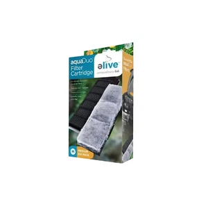 ELIVE AquaDuo FILTER CARTRIDGES MEDIUM 6 PACK AQUA DUO 10 & 20 FISH TANK FILTERS - Picture 1 of 4