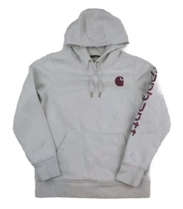 Carhartt Pullover Sweatshirt Hoodie Women's Clarksburg Graphic Sleeve - Picture 1 of 22
