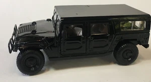 Maisto Hummer H1 1:27 4 Door Wagon Special Edition Black #31958 Die Cast Truck - Picture 1 of 24