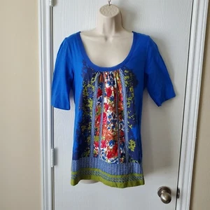 Anthropologie Akemi + Kin Bowtie Tee Small NWT - Picture 1 of 9