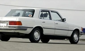 Orig. Mercedes-Benz Oldtimer Versteifung-Auspuffhalter W116 SE SEL 1166160017 - Bild 1 von 9