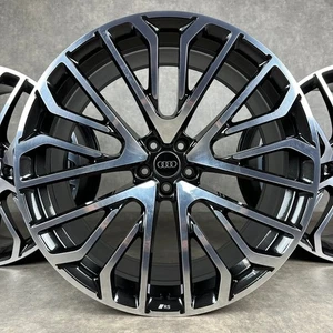 23 Zoll Felgen original Audi Q8 SQ8 4M 4M8601025BN Alufelgen Felgensatz - Picture 1 of 12