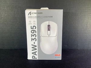 Attack Shark Orange Wired 2.4 Bluetooth 5.4 Connections Orange Mouse PAW-3395 - Picture 1 of 4