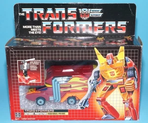 TRANSFORMERS G1 AUTOBOT PROTECTOR RODIMUS PRIME COMPLETE BOXED EURO BOX 1985 ... - Picture 1 of 10
