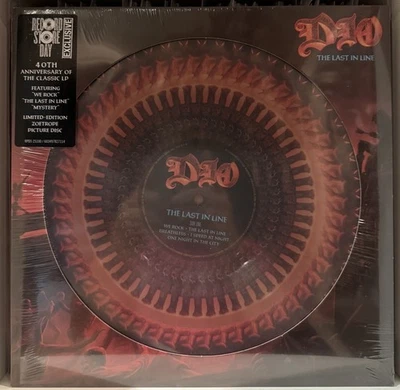 DIO The Last in Line ZOETROPE Picture Disc SEALED Lim Ed LP RSD 2024 - Image 1 of 4