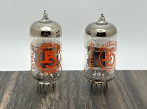 Vintage Pair Groove Tube 12AX7 Vacuum Tubes Tested Matched - Picture 1 of 4