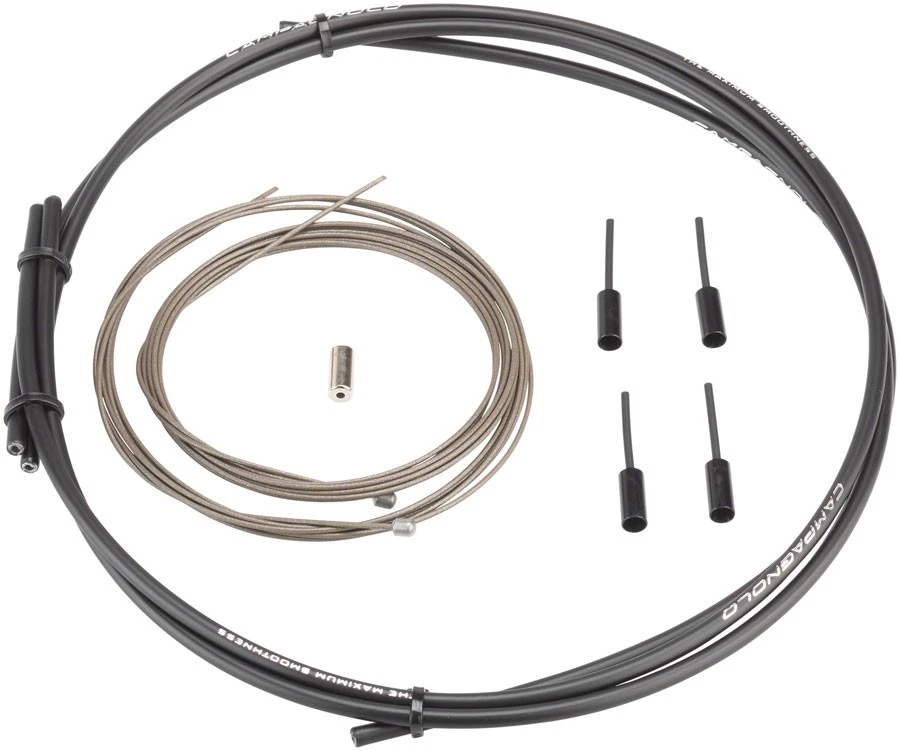 Juego de cables de cambio y carcasa Campagnolo Ergopower máxima suavidad negro Foto 1 de 1