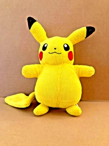 Juguete de Peluche Pikachu Pokemon Pana Suave Mascota Amarillo y Marrón Animal Juego Nintendo - Imagen 1 de 3