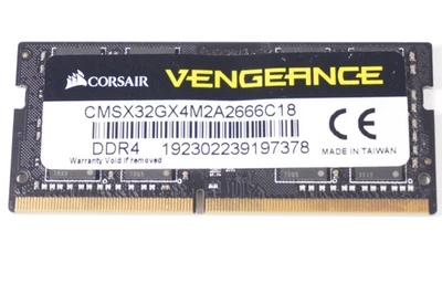 CMSX32GX4M2A2666C18 CORSAIR 16GB PC4-21300 2666Mhz SO-DIMM Memory - Image 1 of 2