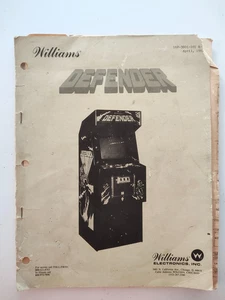 DEFENDER arcade manual - Picture 1 of 3