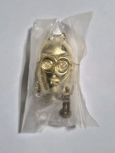 NEW!! Star Wars Micro Machines Galoob 1996 C-3PO Princess Leia Mini Head Playset - Afbeelding 1 van 7