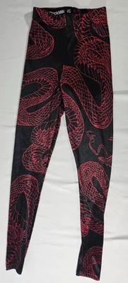 BlackMilk velvet snake goth leggings XS - Image 1 of 3