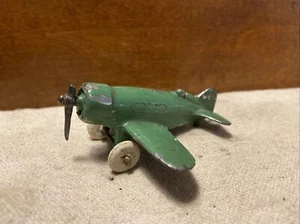 Vintage 3” Slush Metal Airplane Barclay, Tootsie Toy Bomber Bee Gee Racer - Picture 1 of 10