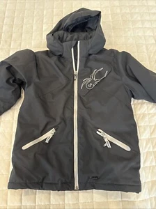 SPYDER - BLACK SKI WINTER JACKET - YOUTH M size 12 - Picture 1 of 9