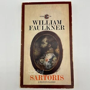 Sartoris by William Faulkner 1964 Vtg Paperback New American Library Signet - Foto 1 di 6