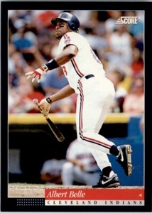 1994 Score #7 Albert Belle Cleveland Indians