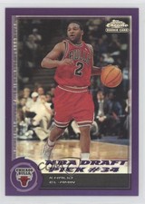2000-01 Topps Chrome Refractor /199 Khalid El-Amin #184 Rookie RC