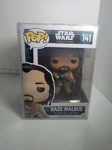 Funko Pop! Vinyl Bobble Head: Star Wars Rogue One - Baze Malbus #141 - Picture 1 of 7