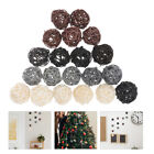  20 Pcs Decorative Spheres Balls Xmas Tree Ornaments Christmas